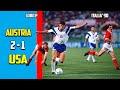 Austria vs usa 2  1 group stage exclusives version world cup 90