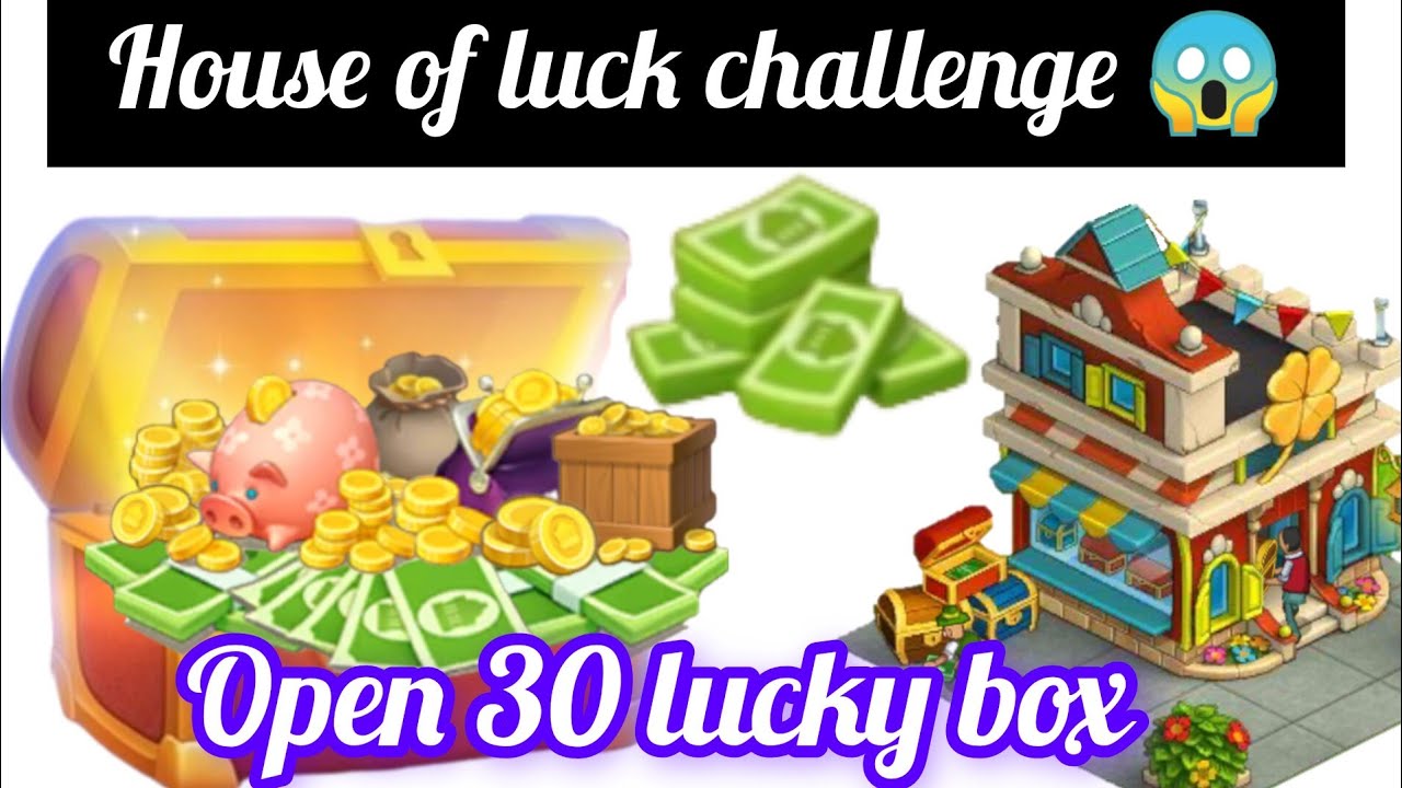 Township House of luck challenge 😱 open 30 lucky box in house of luck