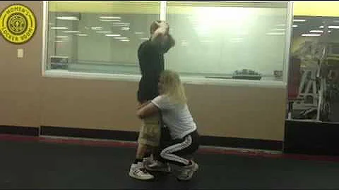 Juli Moody "The Dare Factor" Squats an MMA Fighter...