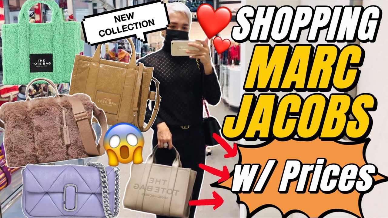 Shopping LATEST Collection MARC JACOBS (w/PRICES) Marc Jacobs The Tote Bag  + Snapshot + Bucket Bag 