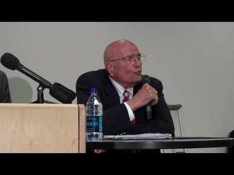 Congressman John Dingell fields questions from the...