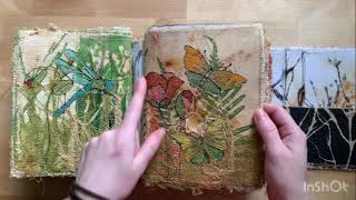 Four seasons journal - artist book, junk journal
