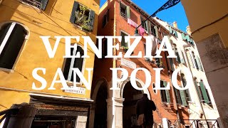 4K | Walking in Venice | San Polo