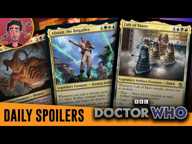 mtg dr who commander precons Magic: The Gathering Doctor Deck Each card has been carefully crafted to reflect the essence of Doctor Who Precon Primer - Timey-Wimey |