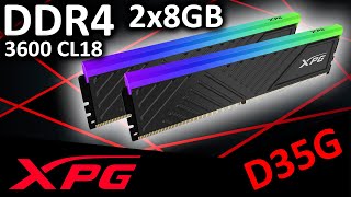 Комплект DDR4 памяти XPG Spectrix D35G 2x8GB 3600 CL18