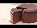 驚愕する程濃厚すぎるベイクドチョコチーズケーキ Baked chocolate cheesecake