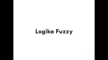 Kecerdasan Buatan | Logika Fuzzy Part. 1