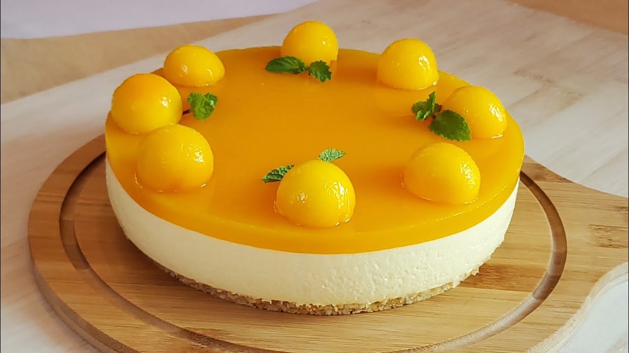 ชีสเค้กมะม่วง | Mango Cheesecake