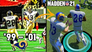 I Put The Greatest Show On Turf St. Louis Rams In Todays NFL