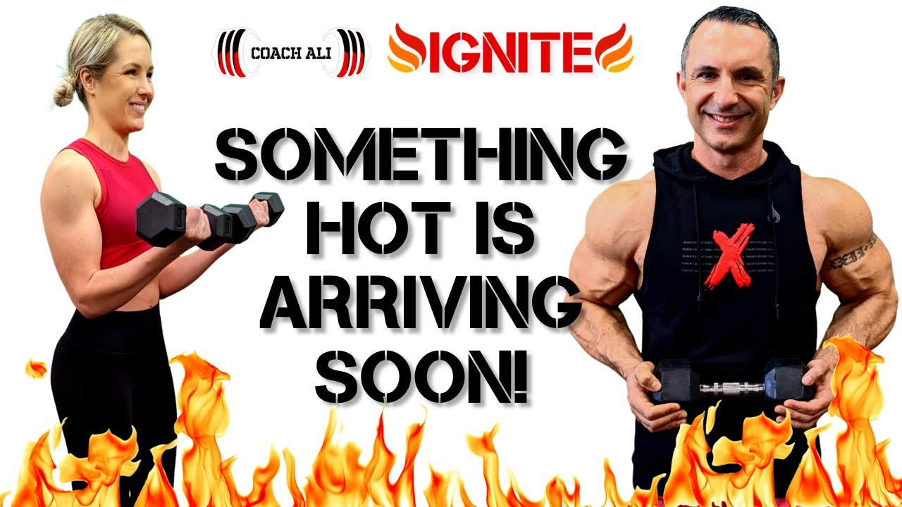 NEWS Coach Ali home dumbbell tutorial & new workout series information
