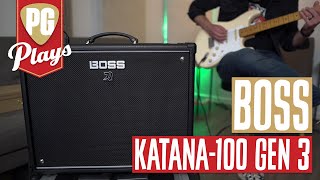 Boss Katana-100 Gen 3 Amp Demo by Tom Butwin | PG Plays