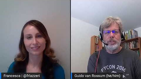 Q&A with Guido van Rossum, inventor of Python |  May 17, 2021 by Casey Lockwood | Official Tech