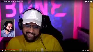 Rakazone Gaming React On Tbone New Video Teaching Kids In Valorant Style