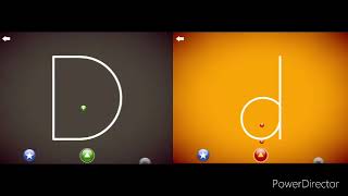 Letterschool Danish Uppercase And Lowercase - Zb Style - Level 1 - A To E