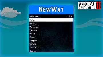 **UNDETECTED** NewWay Mod Menu - Red Dead Online | Best Cheats For RDR | Many Functions | FREE 100%