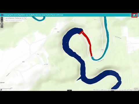 TUTORIEL : bien utiliser l'outil cartographique des voies hydrauliques en Wallonie