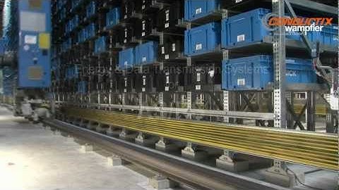 Energy & Data Transmission for Automated Storage & Retrieval Systems (AS/RS) in Logistic Automation