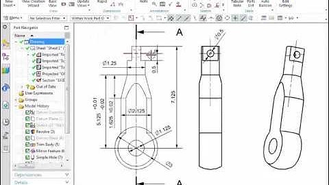 [NX Drafting] Xuất bản vẽ 2D trên NX