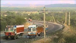 Driving towards Jodhpur, Rajasthan