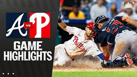 Braves vs. Phillies Game Highlights (8/30/25) | MLB Highlights