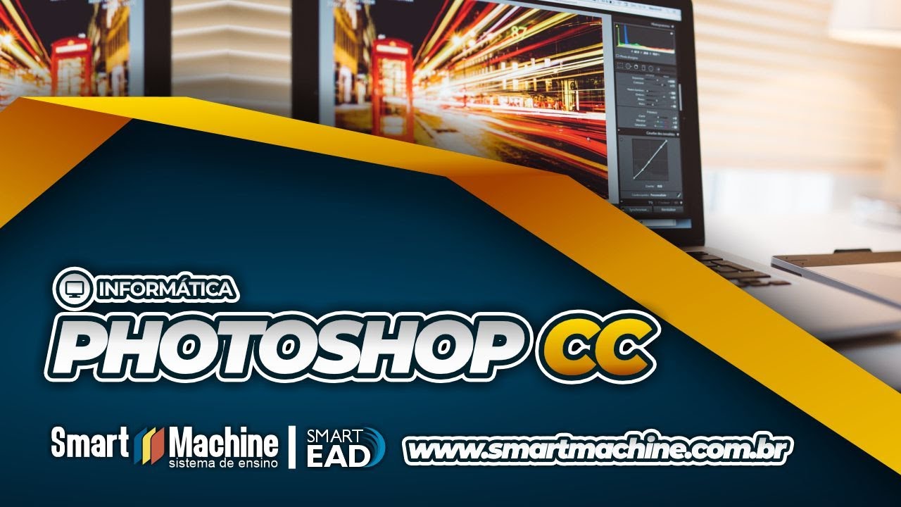 Photoshop Machine Curso Interativo de PhotoShop CC - Smart Machine - YouTube