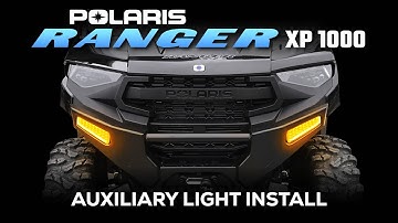Polaris Ranger XP 1000 - Auxiliary Light Install | WD ELECTRONICS