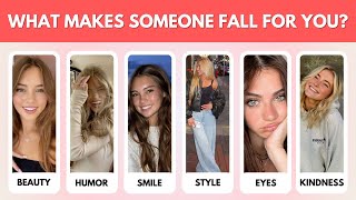Famous What Makes Someone FALL FOR YOU? | Aesthetic Personality Quiz Profile