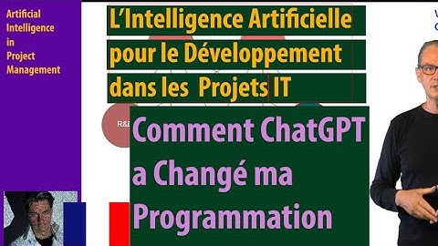 #1 IA en Gestion de Projet ●  Comment ChatGPT Change  Mes Projets de Développement ● openai #5