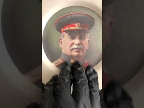 Тарелка Сталин Коминтерн