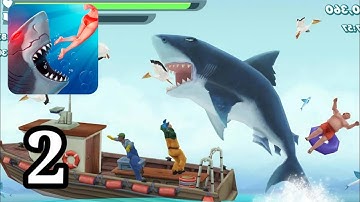 Hungry Shark Evolution - Gameplay Walkthrough - Part 2(Android,iOS)