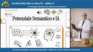 #1 IL POTENZIALE SEMANTICO DEL BIOLOGO NUTRIZIONISTA