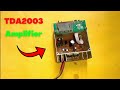 TDA2003 IC Amplifier kit Wiring and Testing 🔥