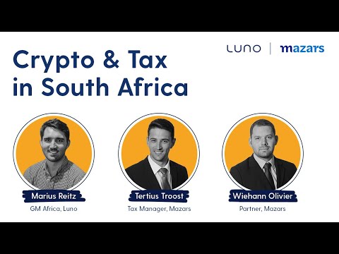 Crypto & Tax in South Africa in partnership with Mazars