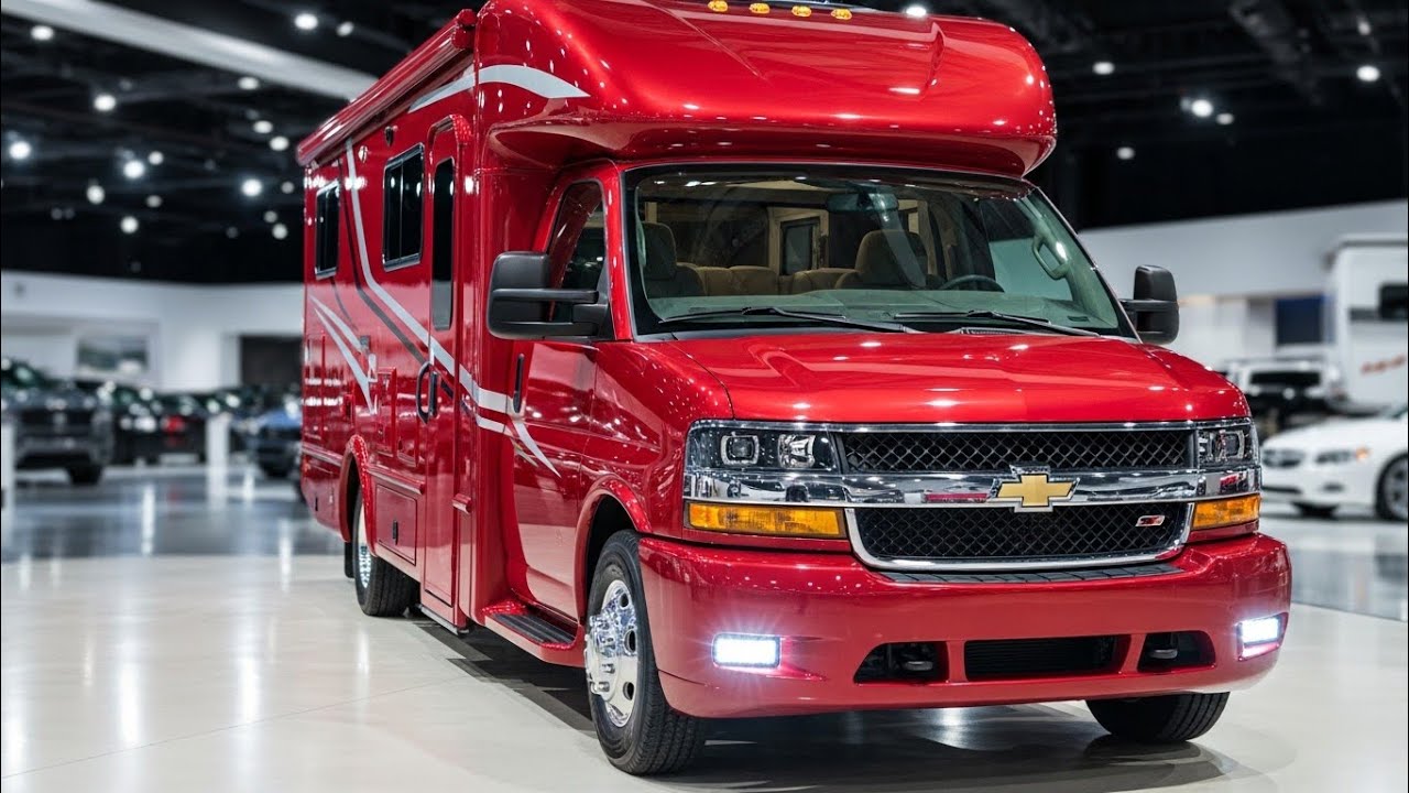 Chevrolet Motorhome Camper Truck Revealed! The Ultimate Luxury Home on ...