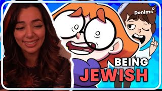 The Problem with Me Being Jewish | Denims Reacts to illymotion