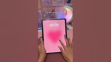 Try this on your iPad 🤯 iPadOS 17 lockscreen | homescreen wallpaper | apple iPad tips & tricks