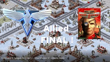 C&C: Red Alert 2 - Allied Mission 12: Chrono Storm - Hard Difficulty - 4K