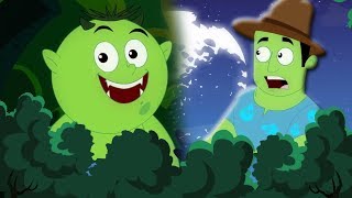 страшные леса Хэллоуинская песня для детей Halloween Song for Kids Scary Woods Rhymes Baby Song