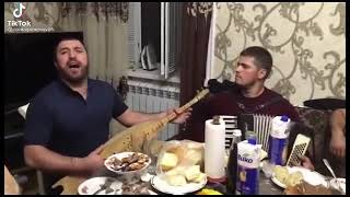 Аварские песни на пандуре поёт Абдула Магомедчиев
