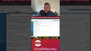 🔐 Security+ Lab 8.5.4 — Configure Rogue Host Protection