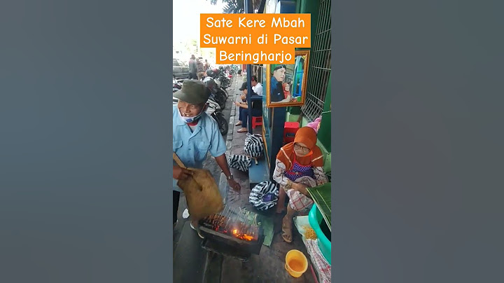 Kuliner Sate Kere Mbah Suwarni di Pasar Beringharjo #kuliner #satekere