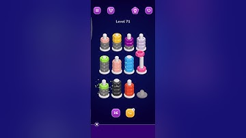 Nut Sort - Level 71 (Gameplay)