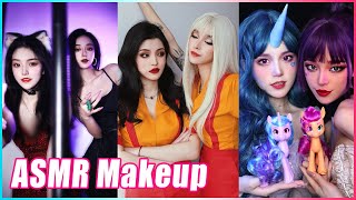 💕Best ASMR MAKEUP 2022 | ASMR Makeup Tutorial compilation#NancyiMakeup #asmr #makeuptutorial