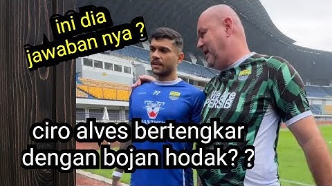 ini dia jawaban ciro alves dan bojan hodak apakah mereka bertengkar atau tidak #persib #ciroalves