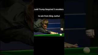 Джадду Трампу для победы над Дин Цзюньхуэем потребовались снукерные броски #juddtrump