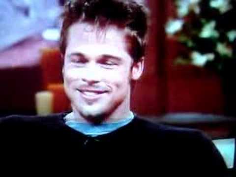 Brad Pitt first interview with audience