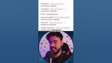 Form Validations in React JS 🔥🔥 #reactjs #javascript #reactjstutorial