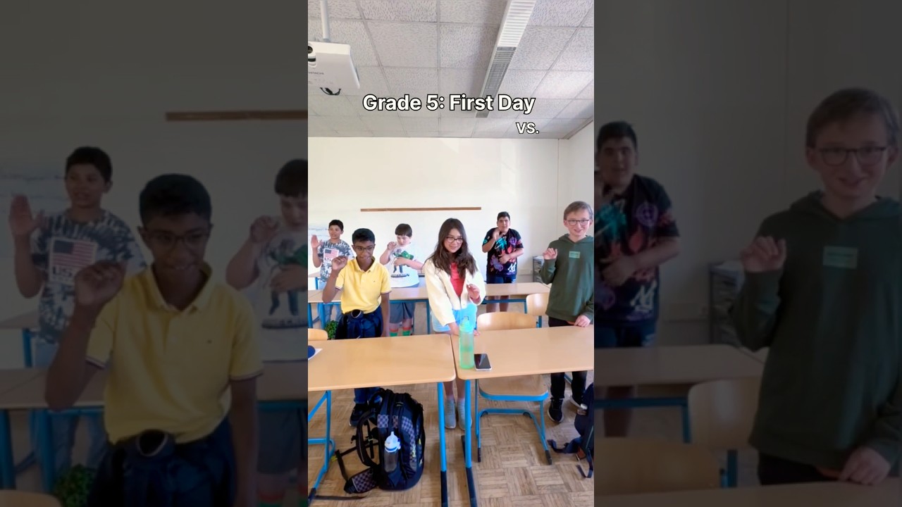 Grade 5: First Day vs. Summerbreak Mode 