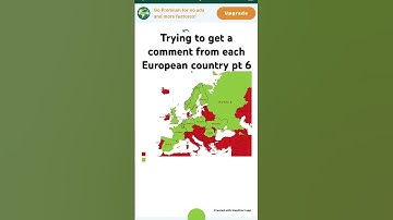 Trying to get a comment from each European country pt 6