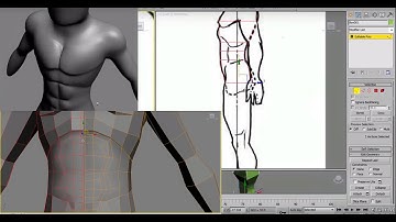 3ds max body modeling tutorial part 1